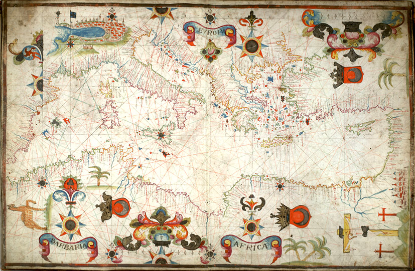 Oliva, Franciscus, Portolano Chart