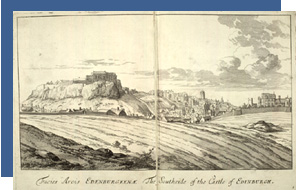 Theatrum Scotiae - South side of Edinburgh Castle