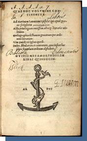 Ovidius Naso, Publius - Title Page